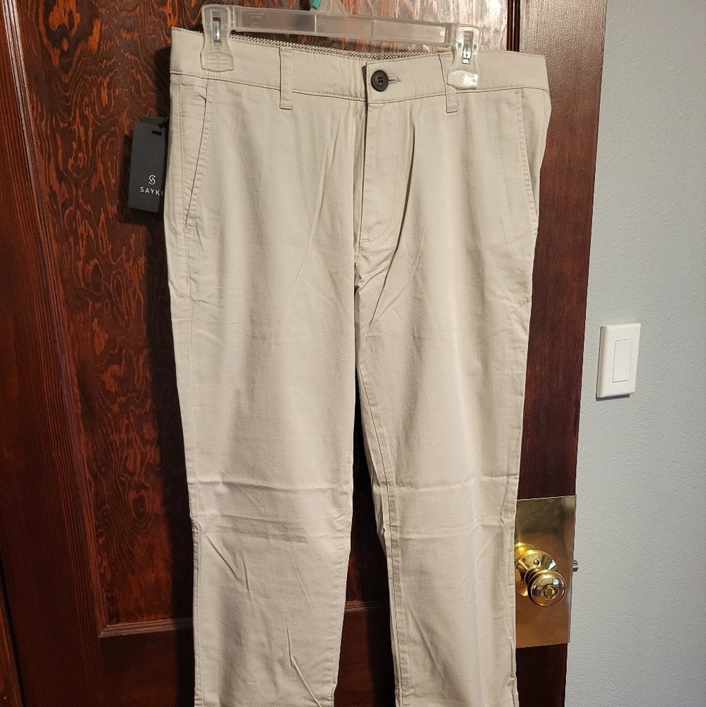 Sayki Hatemoglu Pants, new with tags, stone color